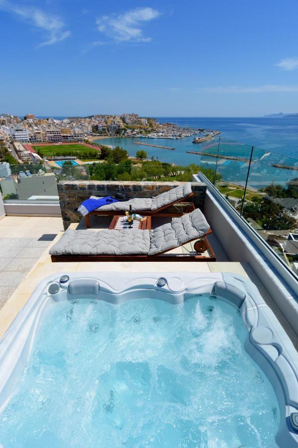 Indigo Luxury Apartment Agios Nikolaos Exterior foto